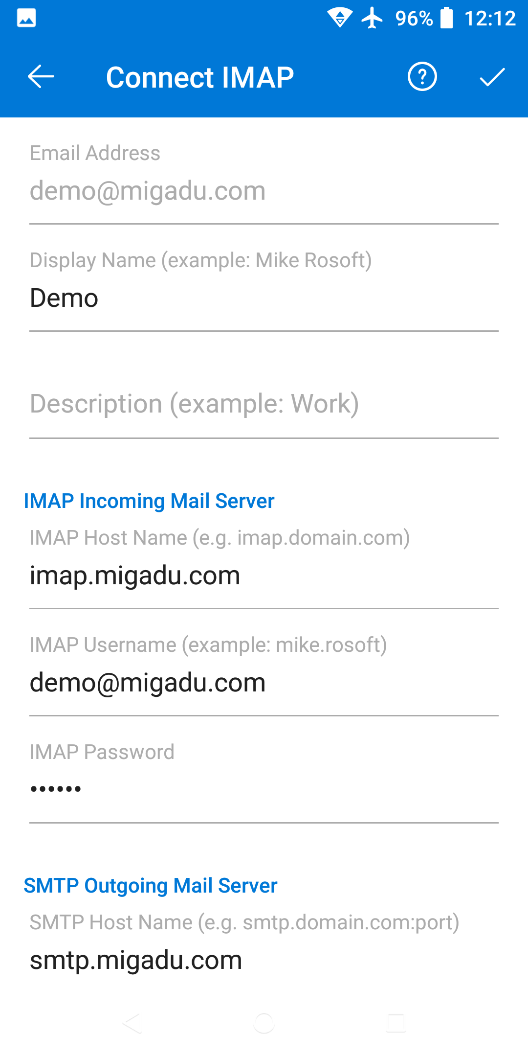 Outlook IMAP
