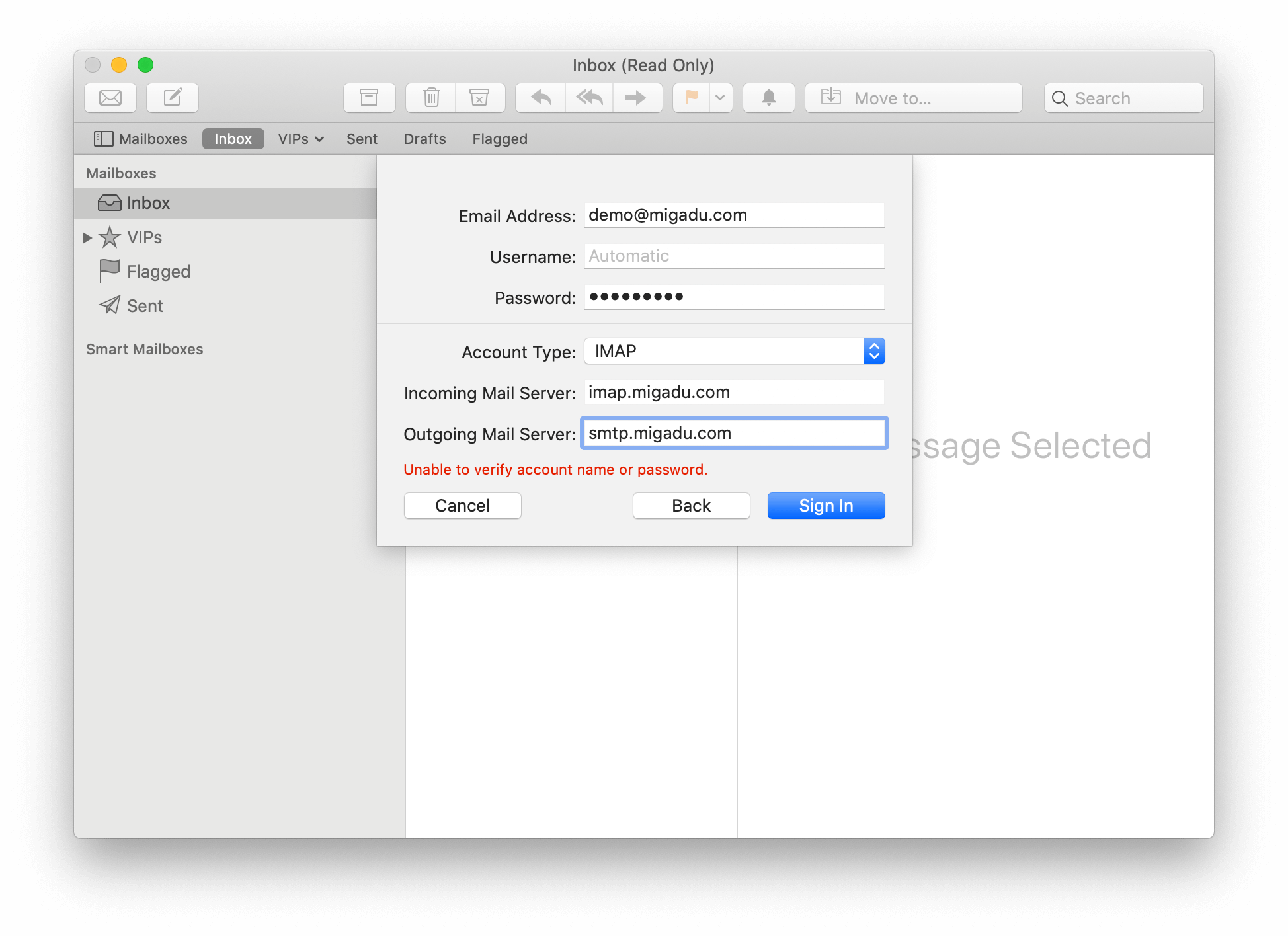 how to get to apple mail preferences