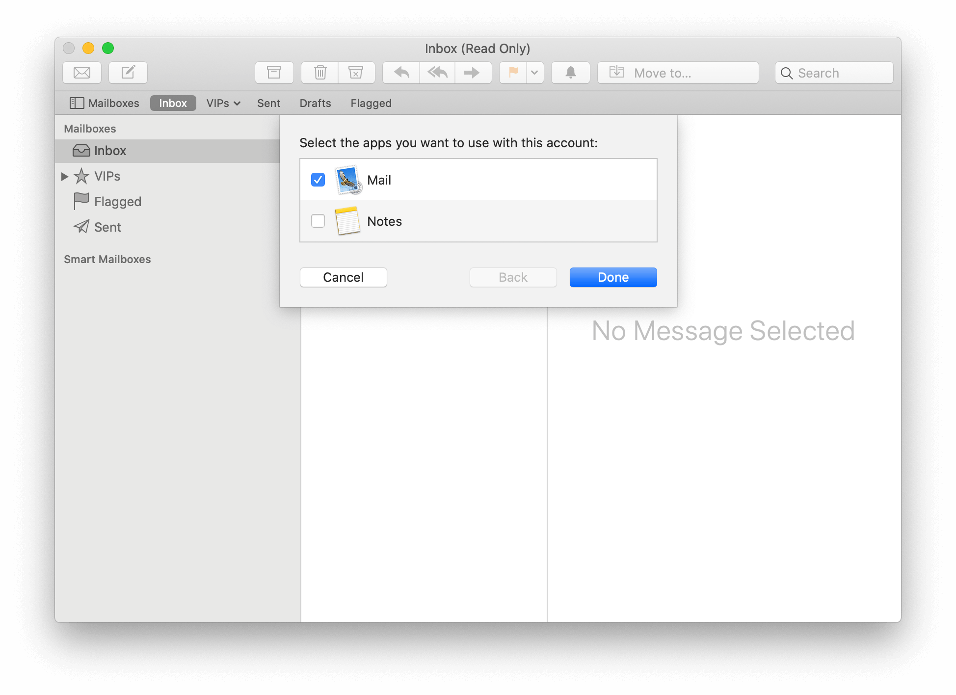 add email on mac